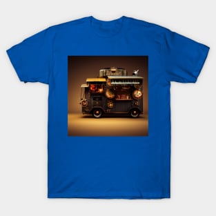 Steampunk Tokyo Ramen Food Truck T-Shirt